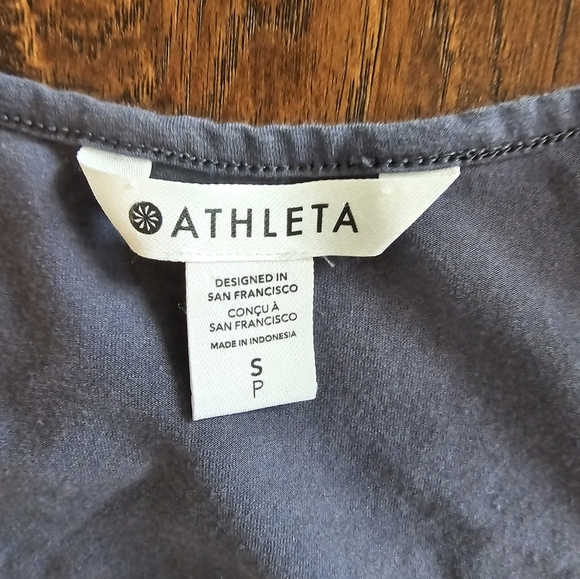 Athleta Womens Racer Back Tank Top Bundle Of 2 Size Small, Xsmall Pink Gray - Picture 7 of 8